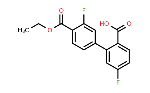 1261939-49-4 | 2-[4-(Ethoxycarbonyl)-3-fluorophenyl]-4-fluorobenzoic acid