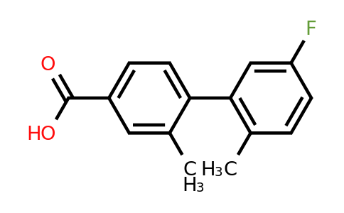 1261939-51-8 | 4-(5-Fluoro-2-methylphenyl)-3-methylbenzoic acid