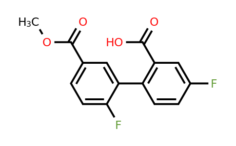 1261940-29-7 | 5-Fluoro-2-(2-fluoro-5-methoxycarbonylphenyl)benzoic acid