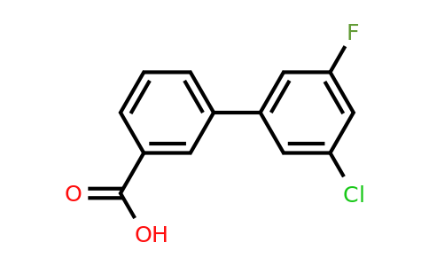1261941-19-8 | 3-(3-Chloro-5-fluorophenyl)benzoic acid
