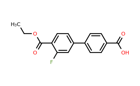 1261941-56-3 | 4-[4-(Ethoxycarbonyl)-3-fluorophenyl]benzoic acid