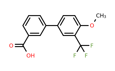 1261941-67-6 | 3-(4-Methoxy-3-trifluoromethylphenyl)benzoic acid
