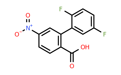 1261942-55-5 | 2-(2,5-Difluorophenyl)-4-nitrobenzoic acid