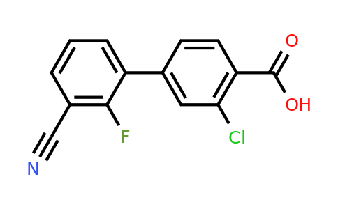1261943-29-6 | 2-Chloro-4-(3-cyano-2-fluorophenyl)benzoic acid
