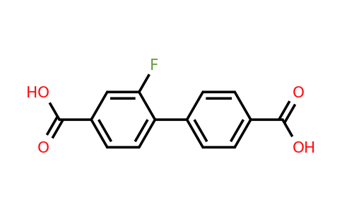 1261943-47-8 | 2-Fluoro-[1,1'-biphenyl]-4,4'-dicarboxylic acid