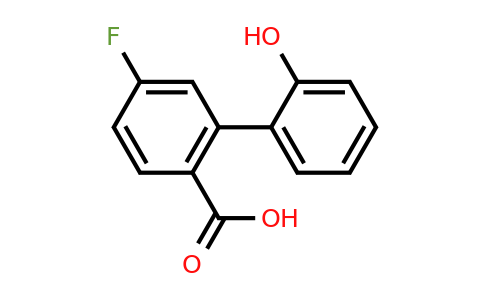 1261943-83-2 | 4-Fluoro-2-(2-hydroxyphenyl)benzoic acid