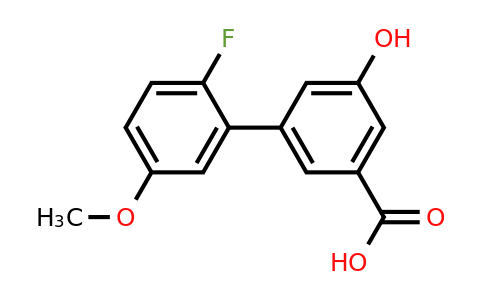 1261944-69-7 | 3-(2-Fluoro-5-methoxyphenyl)-5-hydroxybenzoic acid