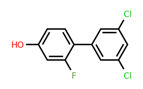 4-(3,5-Dichlorophenyl)-3-fluorophenol