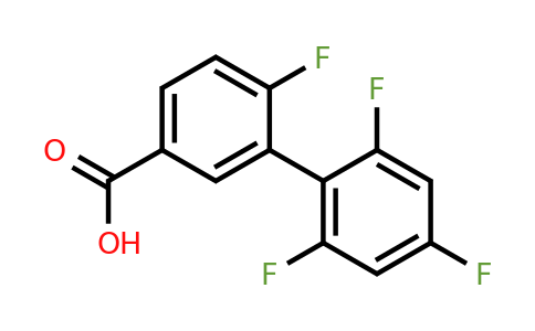 1261947-09-4 | 4-Fluoro-3-(2,4,6-trifluorophenyl)benzoic acid