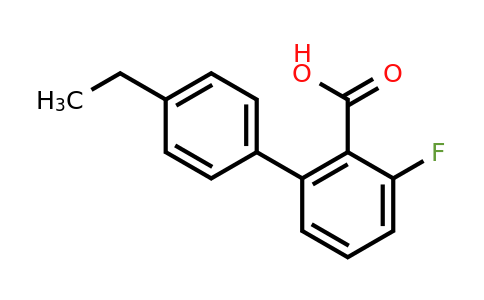 1261947-20-9 | 2-(4-Ethylphenyl)-6-fluorobenzoic acid