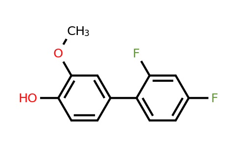 1261947-49-2 | 4-(2,4-Difluorophenyl)-2-methoxyphenol