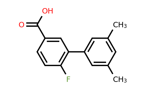 1261947-65-2 | 3-(3,5-Dimethylphenyl)-4-fluorobenzoic acid