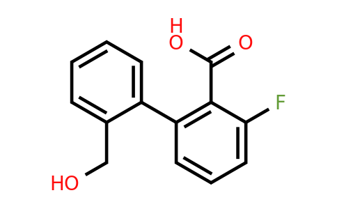1261947-82-3 | 6-Fluoro-2-(2-hydroxymethylphenyl)benzoic acid