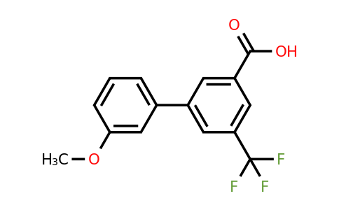 1261948-48-4 | 3'-Methoxy-5-(trifluoromethyl)-[1,1'-biphenyl]-3-carboxylic acid