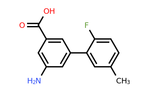 1261948-61-1 | 3-Amino-5-(2-fluoro-5-methylphenyl)benzoic acid