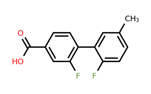 1261948-69-9 | 3-Fluoro-4-(2-fluoro-5-methylphenyl)benzoic acid