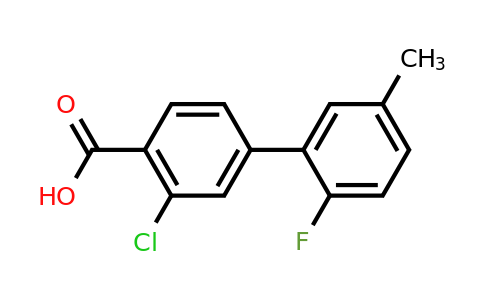 1261948-75-7 | 2-Chloro-4-(2-fluoro-5-methylphenyl)benzoic acid