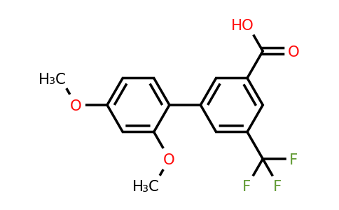 1261948-83-7 | 3-(2,4-Dimethoxyphenyl)-5-trifluoromethylbenzoic acid
