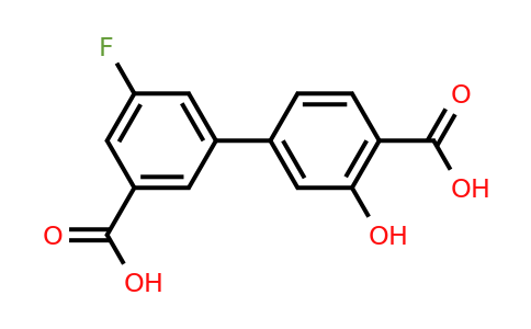 1261949-27-2 | 4-(3-Carboxy-5-fluorophenyl)-2-hydroxybenzoic acid