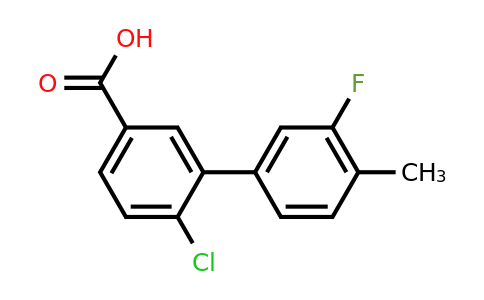1261949-28-3 | 4-Chloro-3-(3-fluoro-4-methylphenyl)benzoic acid