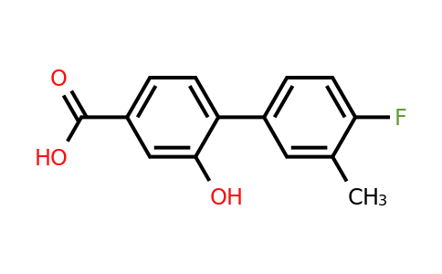 1261949-40-9 | 4-(4-Fluoro-3-methylphenyl)-3-hydroxybenzoic acid
