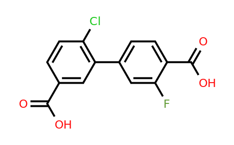 1261949-61-4 | 3-(4-Carboxy-3-fluorophenyl)-4-chlorobenzoic acid