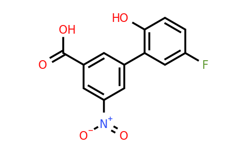 1261949-72-7 | 3-(5-Fluoro-2-hydroxyphenyl)-5-nitrobenzoic acid