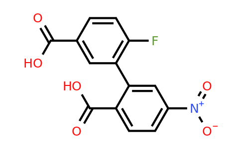 1261949-87-4 | 2-(5-Carboxy-2-fluorophenyl)-4-nitrobenzoic acid