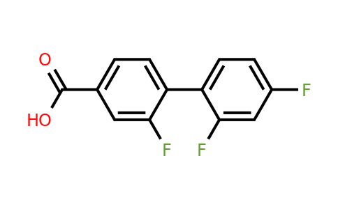 1261950-00-8 | 4-(2,4-Difluorophenyl)-3-fluorobenzoic acid