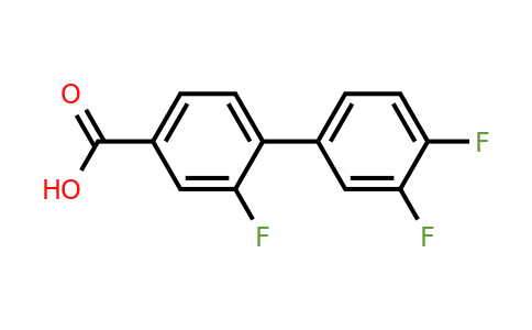 1261950-11-1 | 4-(3,4-Difluorophenyl)-3-fluorobenzoic acid