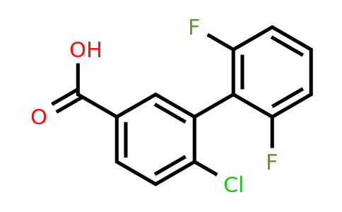 1261950-42-8 | 4-Chloro-3-(2,6-difluorophenyl)benzoic acid