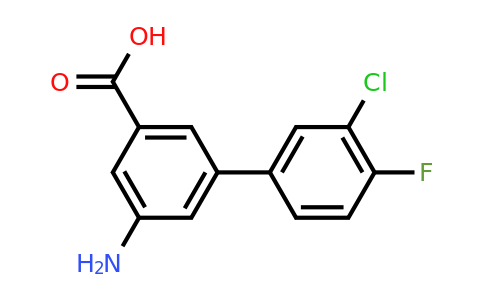 1261951-77-2 | 3-Amino-5-(3-chloro-4-fluorophenyl)benzoic acid