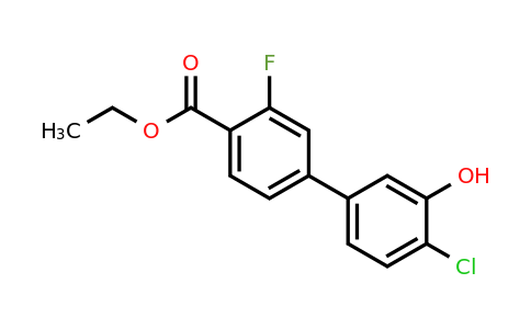 1261951-78-3 | 2-Chloro-5-[4-(ethoxycarbonyl)-3-fluorophenyl]phenol