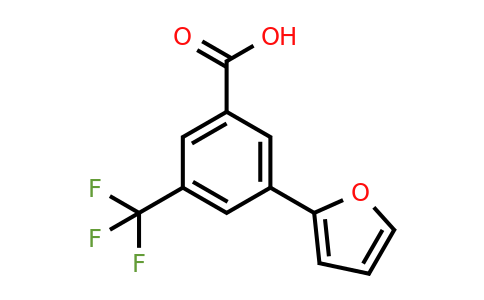 1261952-66-2 | 3-(Furan-2-yl)-5-trifluoromethylbenzoic acid