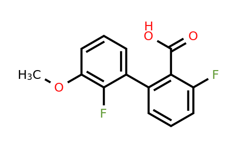 1261952-88-8 | 6-Fluoro-2-(2-fluoro-3-methoxyphenyl)benzoic acid