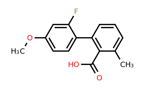 1261952-95-7 | 2-(2-Fluoro-4-methoxyphenyl)-6-methylbenzoic acid