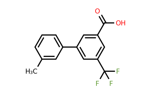 1261953-10-9 | 3'-Methyl-5-(trifluoromethyl)-[1,1'-biphenyl]-3-carboxylic acid