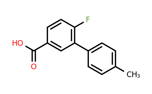 1261953-27-8 | 6-Fluoro-4'-methyl-[1,1'-biphenyl]-3-carboxylic acid
