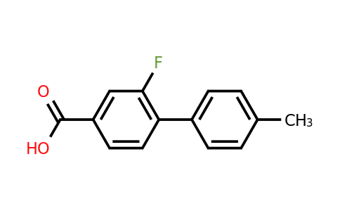 1261953-35-8 | 2-Fluoro-4'-methyl-[1,1'-biphenyl]-4-carboxylic acid