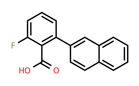 6-Fluoro-2-(naphthalen-2-yl)benzoic acid
