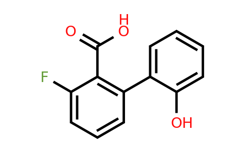 1261953-78-9 | 6-Fluoro-2-(2-hydroxyphenyl)benzoic acid