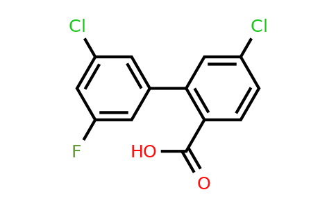 1261954-55-5 | 4-Chloro-2-(3-chloro-5-fluorophenyl)benzoic acid