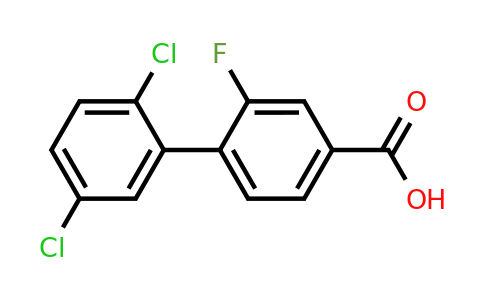 1261954-57-7 | 2',5'-Dichloro-2-fluoro-[1,1'-biphenyl]-4-carboxylic acid