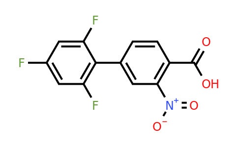 1261954-79-3 | 2-Nitro-4-(2,4,6-trifluorophenyl)benzoic acid