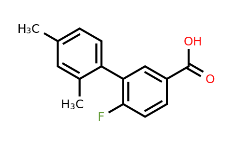 1261954-80-6 | 3-(2,4-Dimethylphenyl)-4-fluorobenzoic acid