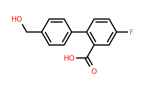 1261955-11-6 | 5-Fluoro-2-(4-hydroxymethylphenyl)benzoic acid