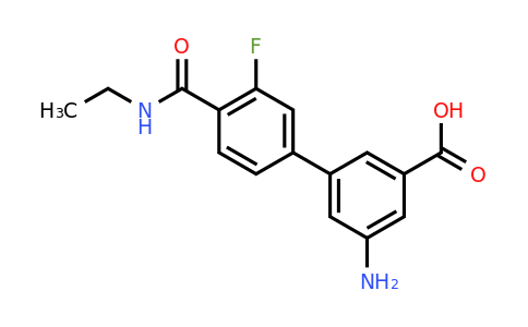 1261955-41-2 | 3-Amino-5-[4-(ethylcarbamoyl)-3-fluorophenyl]benzoic acid