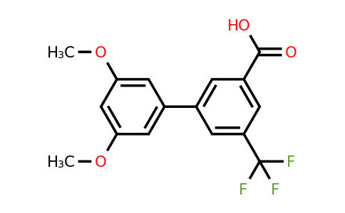 1261955-47-8 | 3-(3,5-Dimethoxyphenyl)-5-trifluoromethylbenzoic acid