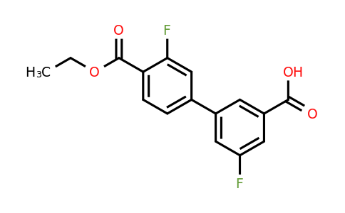 1261955-56-9 | 3-[4-(Ethoxycarbonyl)-3-fluorophenyl]-5-fluorobenzoic acid