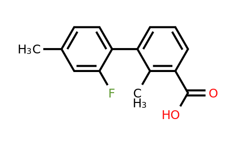1261955-69-4 | 3-(2-Fluoro-4-methylphenyl)-2-methylbenzoic acid